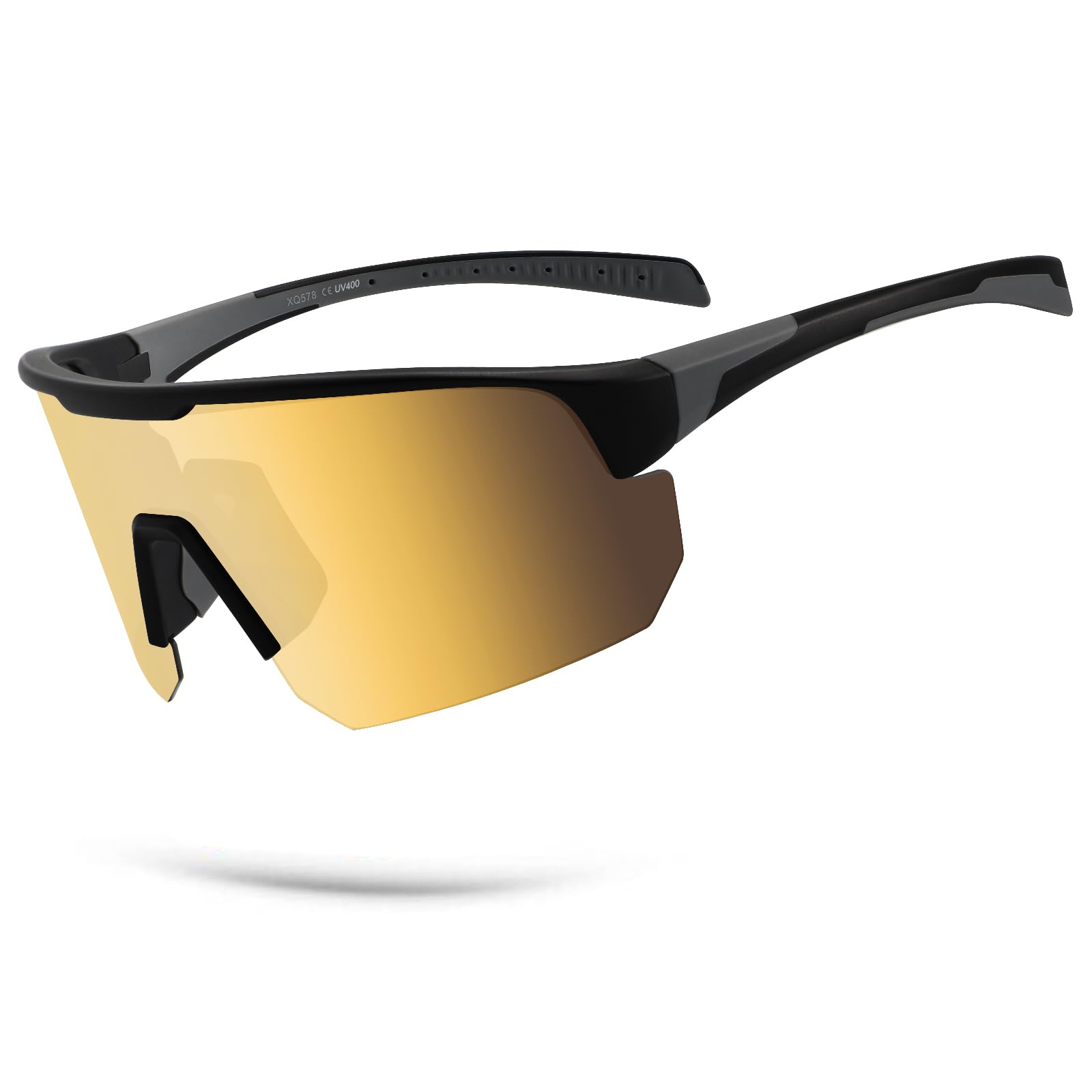 BangLong Polarized Sports Sunglasses for Men Women UV400 Protection