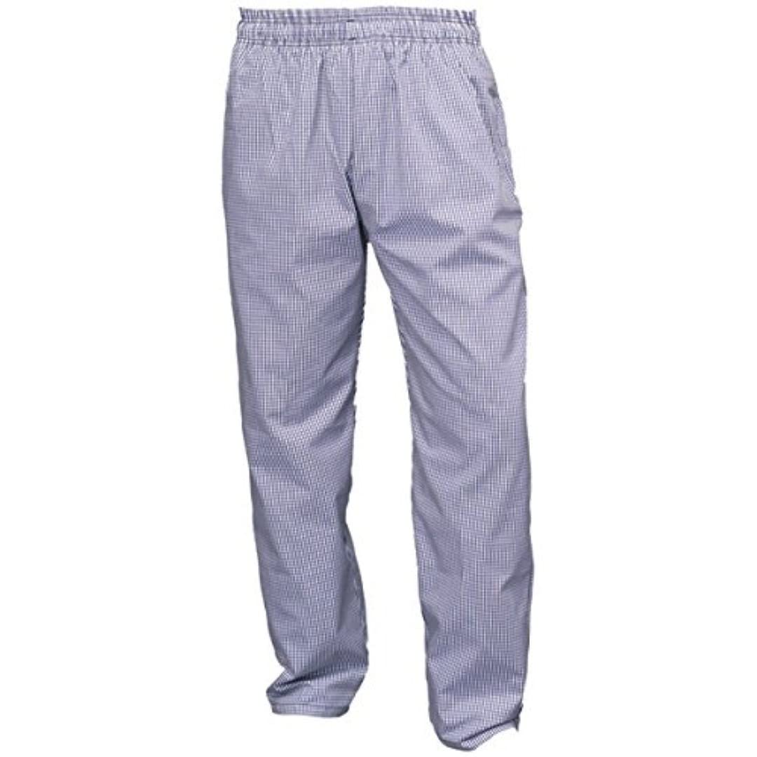 Genware NEV-NB02-XXL Baggies, Small Check, XX-Large, Blue And White