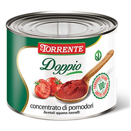 Doppio concentrato di pomodoro da 2550g - La Torrente - Cartone da 6 Pezzi