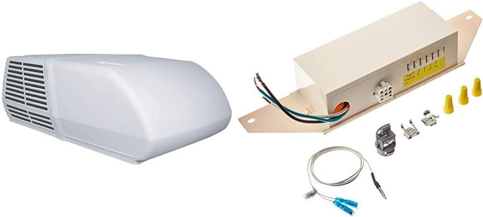 AIRXCEL 08-0080 Mach 15 15.0 Arctic Wht Upper + 8330752 Control Package Cool Only