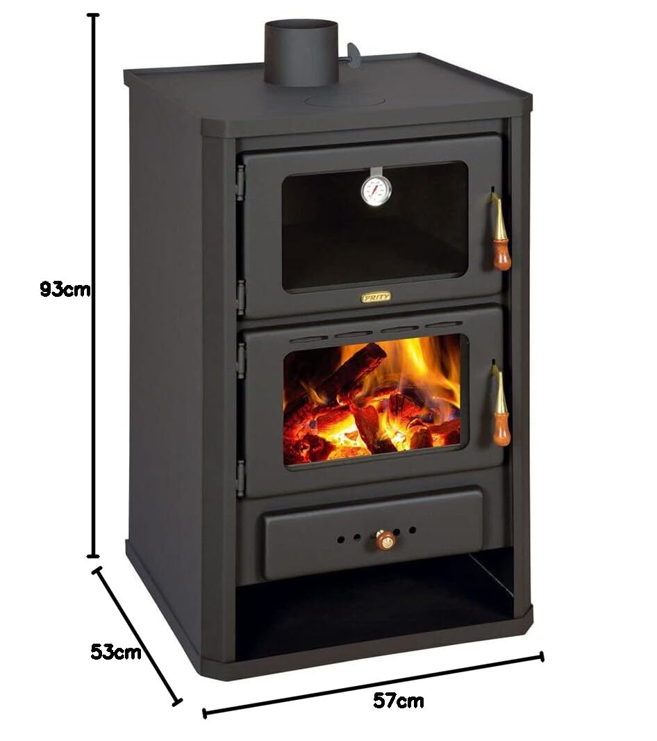 Poêle à Bois avec Four BALKAN ENERGY FG 14.2kW