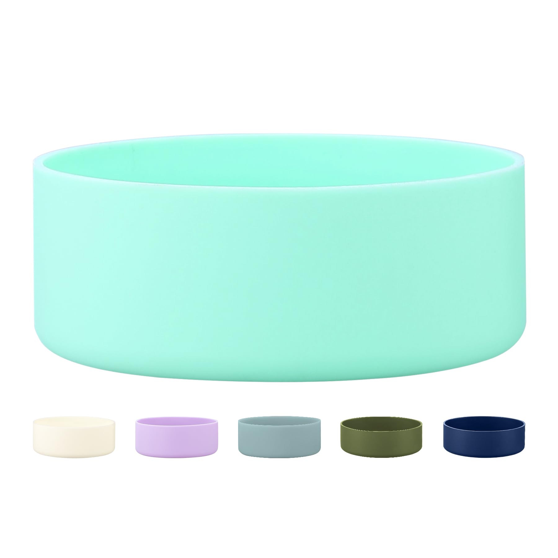 CIVAGO Protective Boot for Hydro Flask Water Bottle, Cup Accessories Silicone Sleeve Cover for Bottles, Anti-Slip Bottom Protector