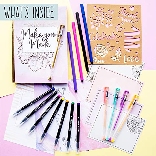 Snapklik.com : DIY Make Your Mark Hand Lettering Set, Step-by-Step ...