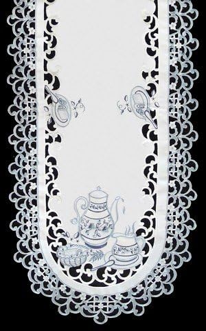 H8513 Delft Blue Tea Runner44; 12 x 65 in.
