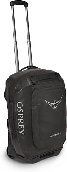 Osprey Transporter 40L Wheeled Travel Duffel Bag, Black
