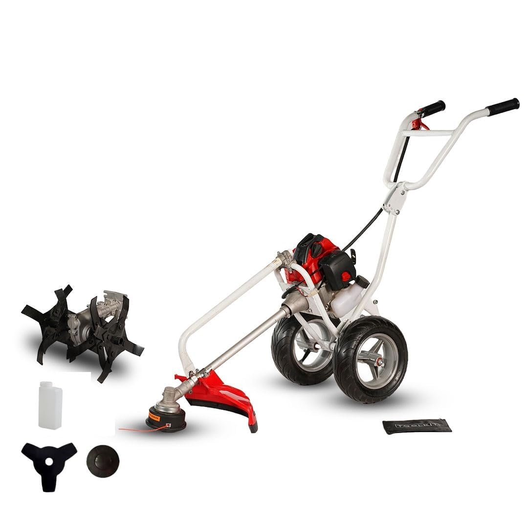 BKR Hand Push Petrol Brush Cutter 3in1 52cc 2 Stroke with Tiller Attachment- LG0530-image-20