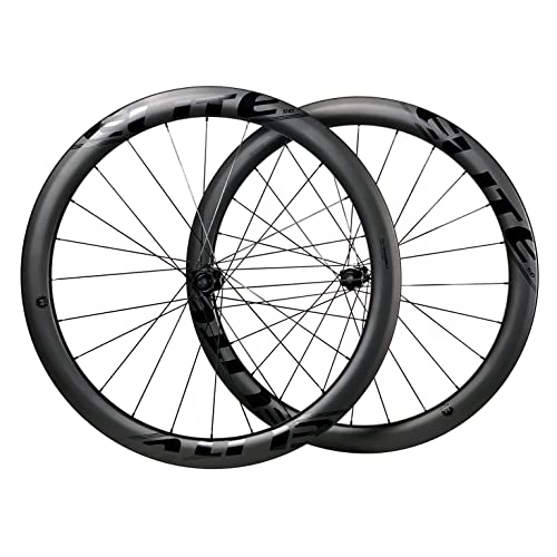 ELITEWHEELS Edge 50mm Carbon Wheels Ultralight 1347g Road Disc Brake Carbon Wheelset