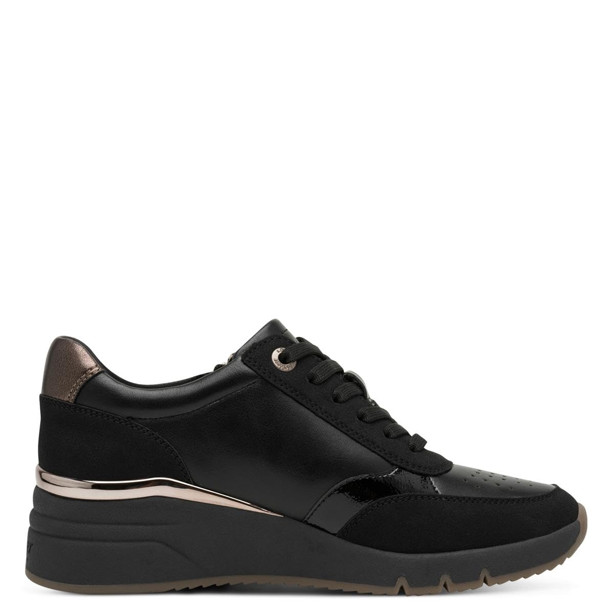 s.Oliver Women's Damen Sneaker Low 5-23608-42, Black (Black Comb), 6 UK