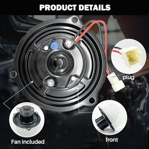 Image of 700010 AC Heater Blower Motor Fan Assembly Fit for Dodge ram 1500 Pickup 1994-2002, ram 2500 Pickup 1994-2002, ram 3500 Pickup 1994-2002, for Jeep Grand Cherokee 1993-1998 4720006