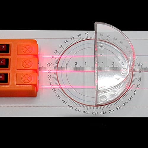 Miniatura 3 de GLEAVI Kit de experimento óptico multifunción de 1 Unidad Prisma Reflector óptico Refracción Física Prisma Tres Fuentes de Luz Equipo de Física
