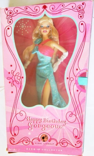 Barbie Pink Label Collection Gorgeous Greetings Doll - Happy Birthday Gorgeous