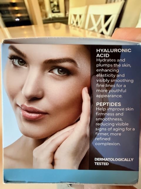 Delfanti-Milano • HYALURONIC ACID with PEPTIDES • Anti-aging • Brightening Day Cream • Face & Neck Moisturizer • From Italy • 1.7 oz