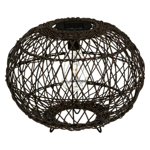 Atmosphera - Lampe solaire Boule - métal D31 cm
