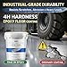 Tapel 2-Part Epoxy Floor Coating Kit – Self-Leveling High Gloss Finish, Chemical & Abrasion Resistant Concrete Sealer for Garage, Basement & Workshop – 1.06 Gallon Covers 270 Sq Ft, Slate Grey
