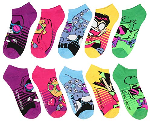 Teen Titans Go! To The Movies Cool Character Ankle Socks 5 Pk For Men And Women #TOP25