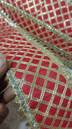 Image of Lace Border for Decorate Saree Suits Dupatta Handcraft Products Size 5 Meter (RM-LACE19)
