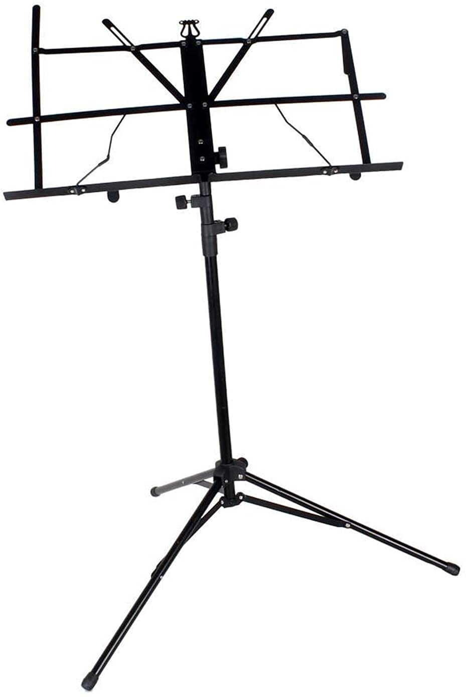 Atriles para Partituras Atriles Profesionales De Alta Resistencia Atriles Plegables para Partituras con Soporte De Clip,Black