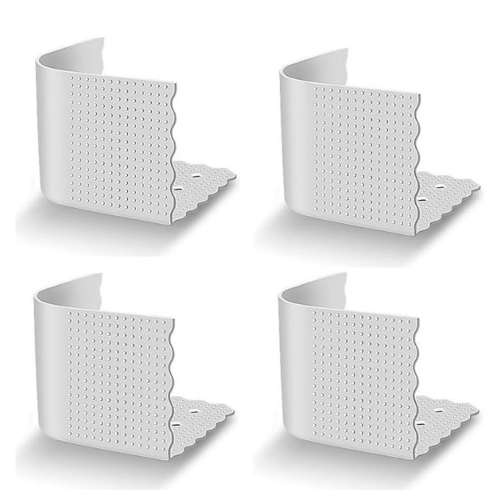 CTRLZS 4pcs Bedsheet Strap Grippers Fitted Keep Sheets inPlace Corner Fastener Adjustable Holders Tightener Keep inPlace Grippers Fixed Bed Sheet Fasteners