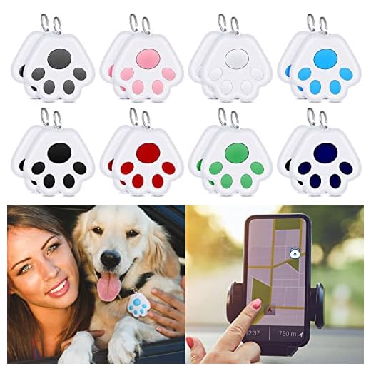 16 Pcs Mini GPS Tracker for Dogs Portable Kids GPS Tracking Devices Intelligent Anti Lost Dog Cat Tracker Device Cute Network PET Locator GPS Tag Light GPS Tracking Collar for PET Luggage Key Kid