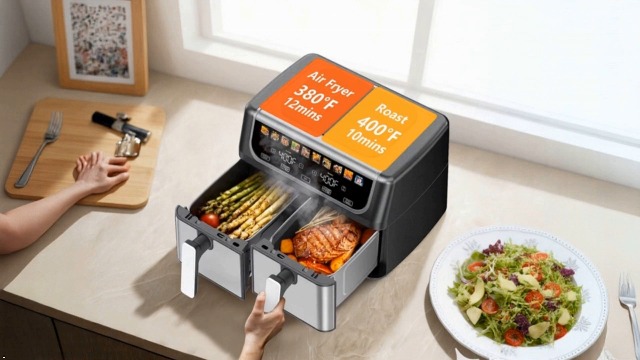 Amazon.com: OLIXIS 4QT Air Fryer with Visible Window, 1500W