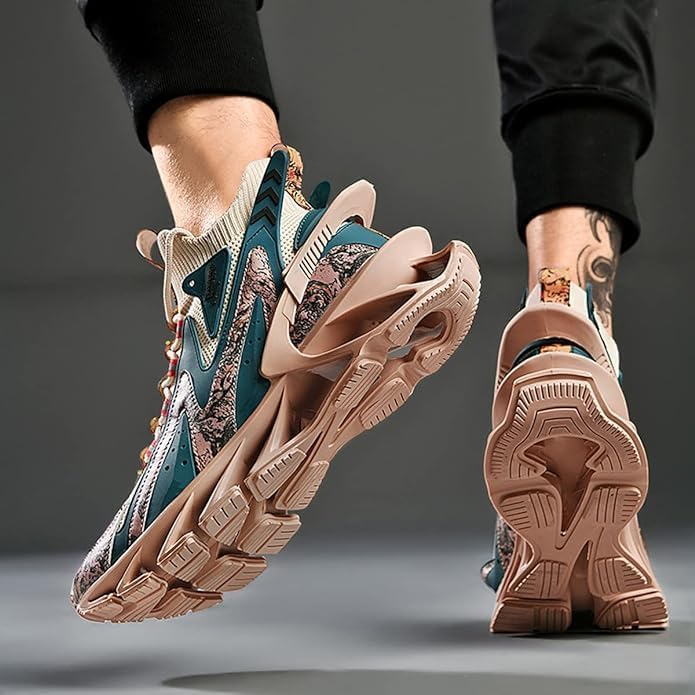 Men Blade Sneakers Fashion Men's Athletic Running Shoes Breathable Adult Walking Shoes Lightweight2