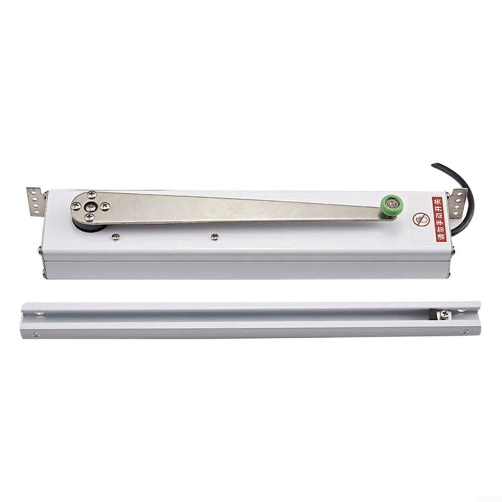 Braccio scorrevole elettrico apri finestra DC24V 200N spinta 300mm motore silenzioso per automazione domestica intelligente verso l'interno esterno per finestre argento