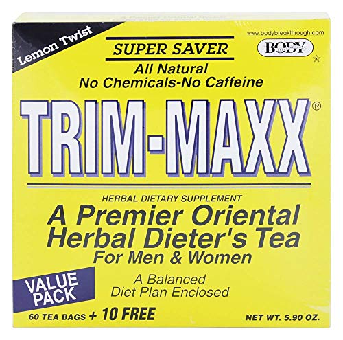 Body Breakthrough Diet Trim-Maxx Tea Lemon 60 Count