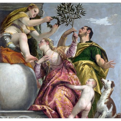 Toile Veronese Allégorie de l'amour avec impression giclée haut de gamme
