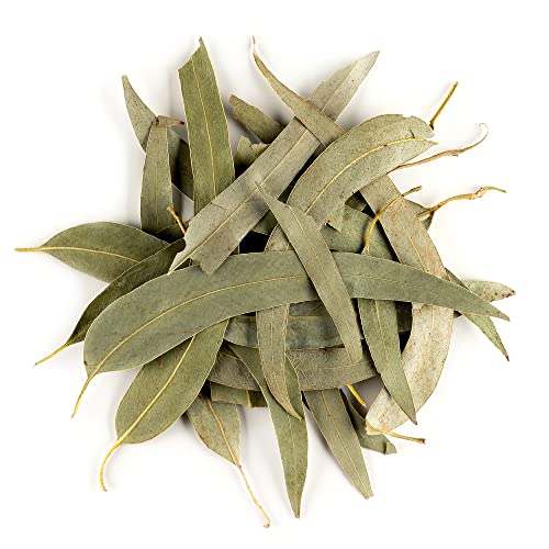 Eucalipto Hoja Suelta Infusión Orgánico - Suave Y Balsámico Para La Garganta - Eucalyptus Bio Eucaliptus 100g Cover