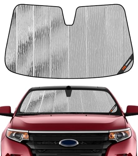 Pigenius Windshield Sun Shade for Ford Edge 2011-2014, for Lincoln MKX 2011-2015 Front Window...