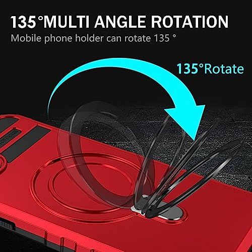 Coque arrière compatible avec iPhone 14 avec support magnétique - 5