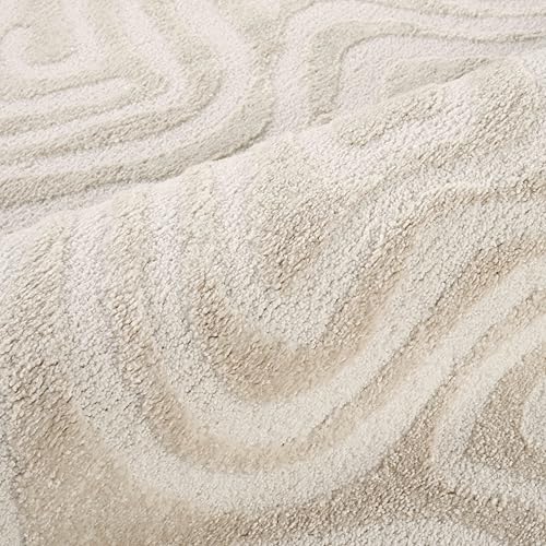 Tapete Decorativo Abani Cream 121x183 cm miniatura 4
