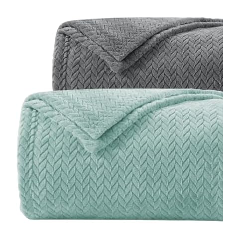 INFIIXSO Fleece Blanket Bundle, Soft Lightweight Blanket for All Season Cover