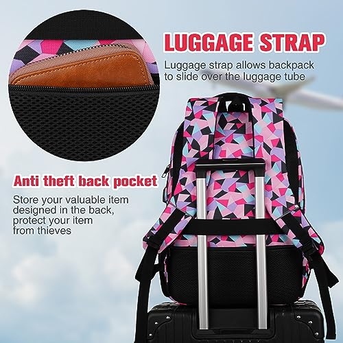 Image of Paude Backpack for Teen Girls & Women - School & Travel Laptop Bookbag for City Trip & Office
