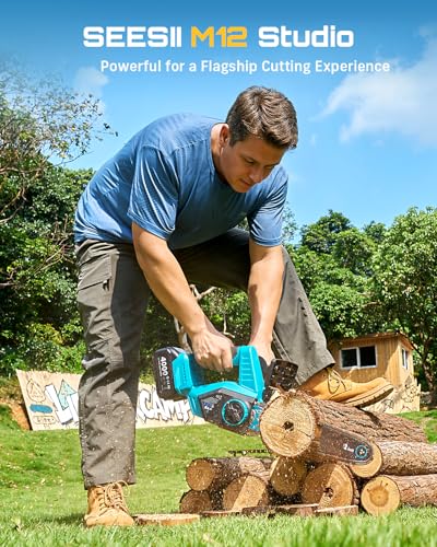 SEESII 12-Inch Cordless Chainsaw