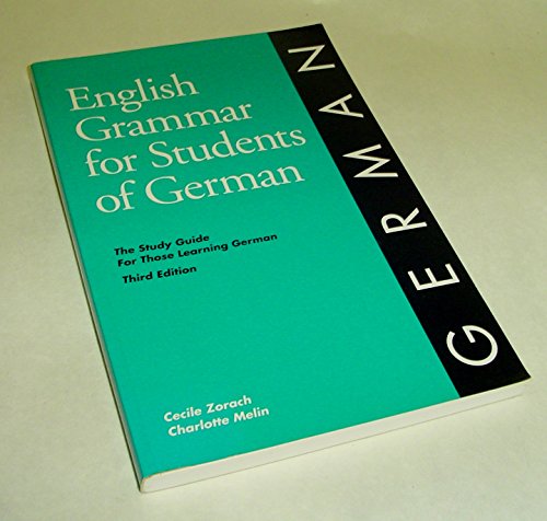 English Grammar for Students of German English Grammar for Students of German