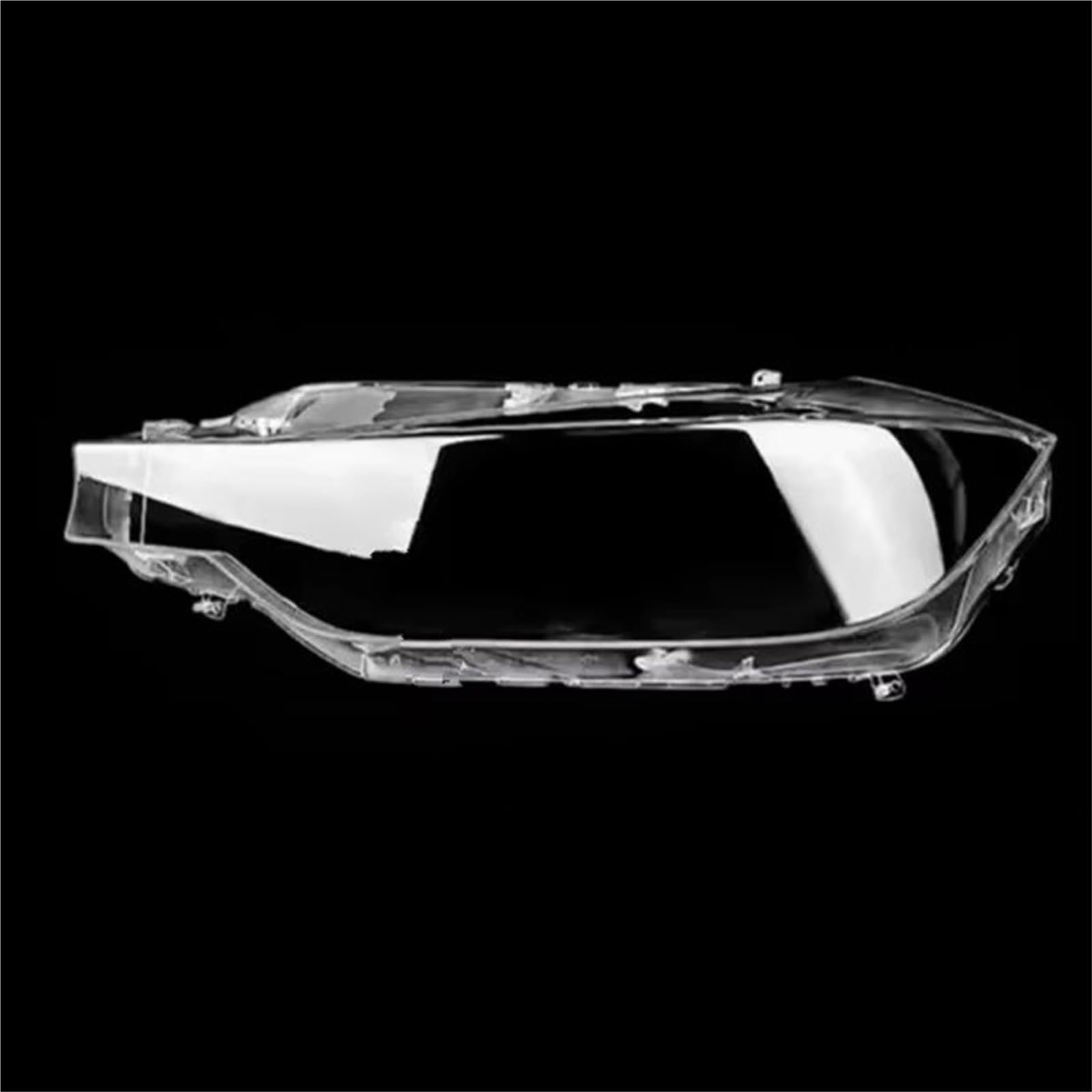 Copriobiettivo Trasparente Per BMW Serie 3 F30 F31 F35 2013-2015 Coprifaro Anteriore In Vetro Per Auto Paralume Trasparente Lenti Fanali(Sinistra)