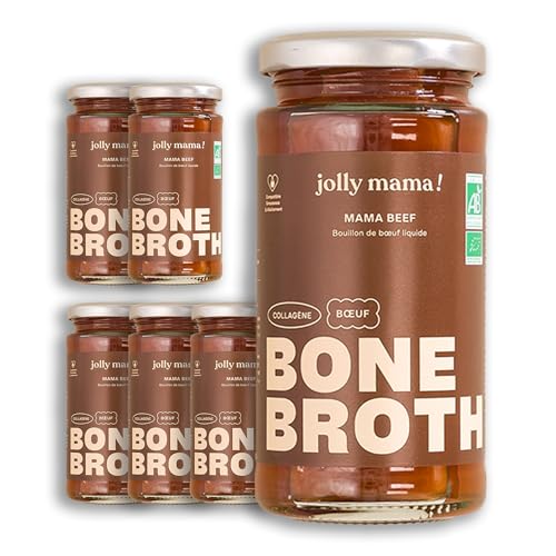 Jolly mama! Mama Beef | Bouillon de Boeuf Bio | Riche en Collagèn...