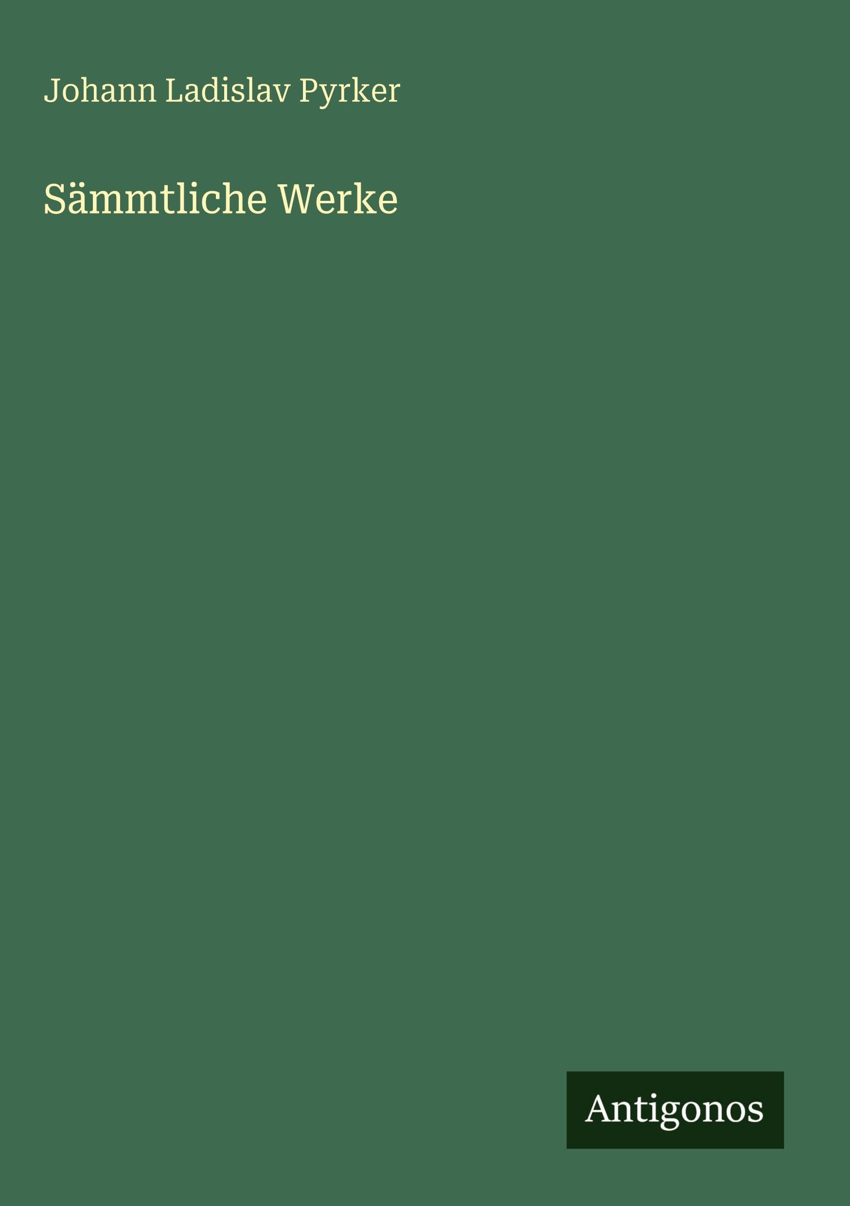 Sämmtliche Werke