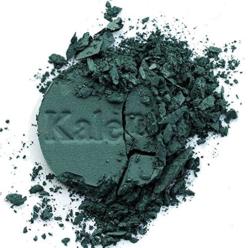 Mineral eye shadow No 55 Kos - matte teal green, POT ONLY, Professional Makeup, Made in Italy