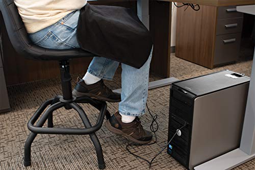 Image of Performance Tool W6046 USB Heated Lap Blanket - 20 x 12 inch Size, 76 inch Cord, Overload Shut Off, Perfect for Home or Office Use