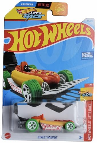 Hot Wheels Street Wiener, Let's Race 1/5 88/250 miniatura 1