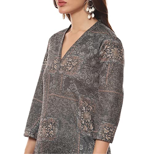 Image of BIBA Women Straight Printed Kurta