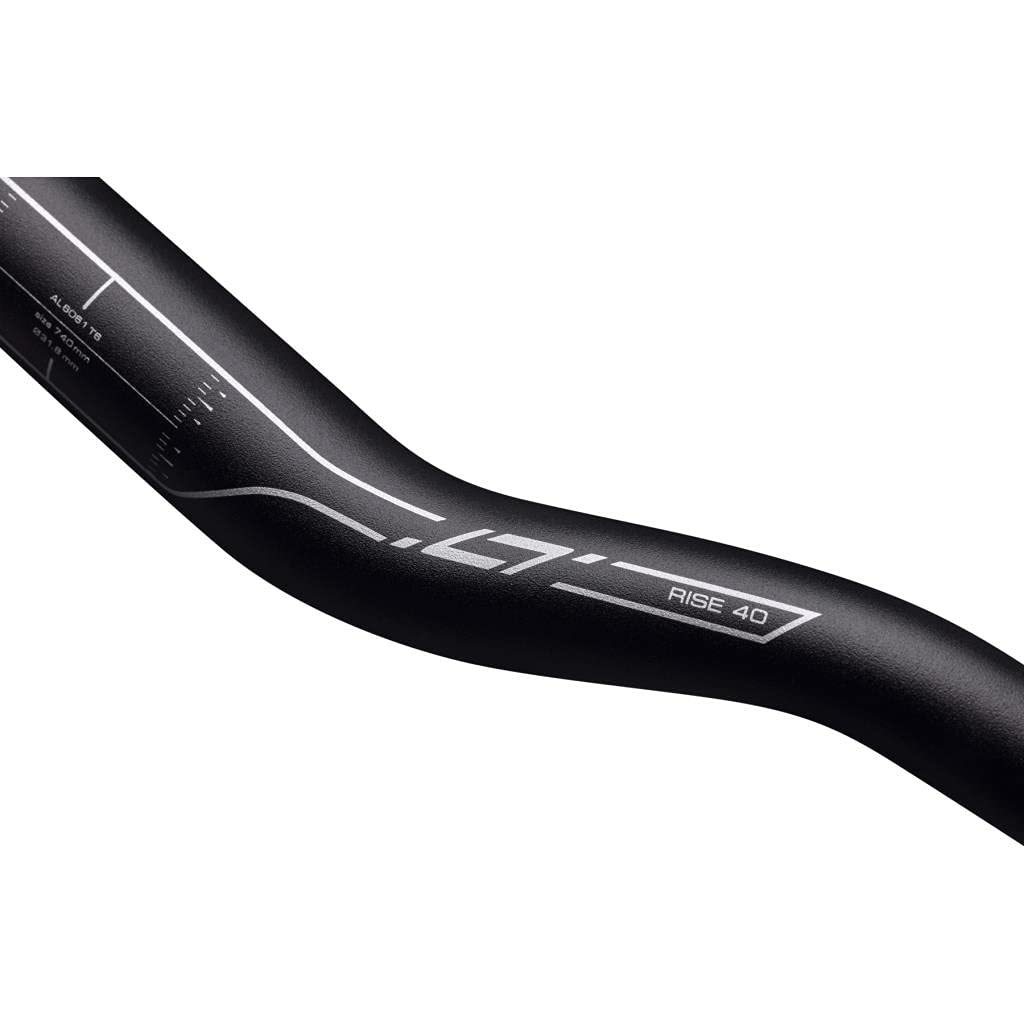 PRO Manubrio LT High Rise 740 mm/31,8 mm, per adulti, unisex, nero, taglia unica