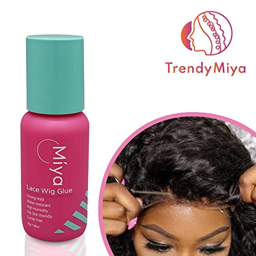 image for TRENDYMIYA Miya Lace Wig Glue 1.06oz - Invisible Adhesive with Waterpr