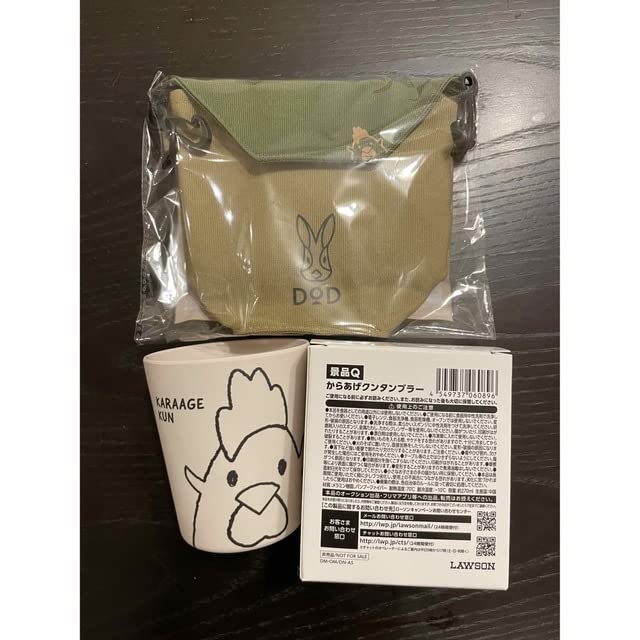 Amazon.co.jp: ローソン dod DOD からあげクン型サコッシュ