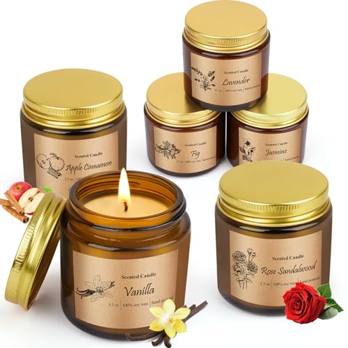 Candle Velas Aromáticas de Cera de Soja, 150 Horas Velas...