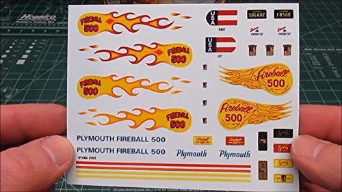 Amazon.com: AMT AMT1068 1: 25 George Barris Fireball 500 in