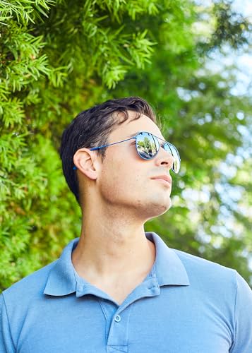 Image of OWL Aviator Pilot Sunglasses for Women and Men Size Medium Gold, Black, Silver, Bronze, Colorful Metal Frame