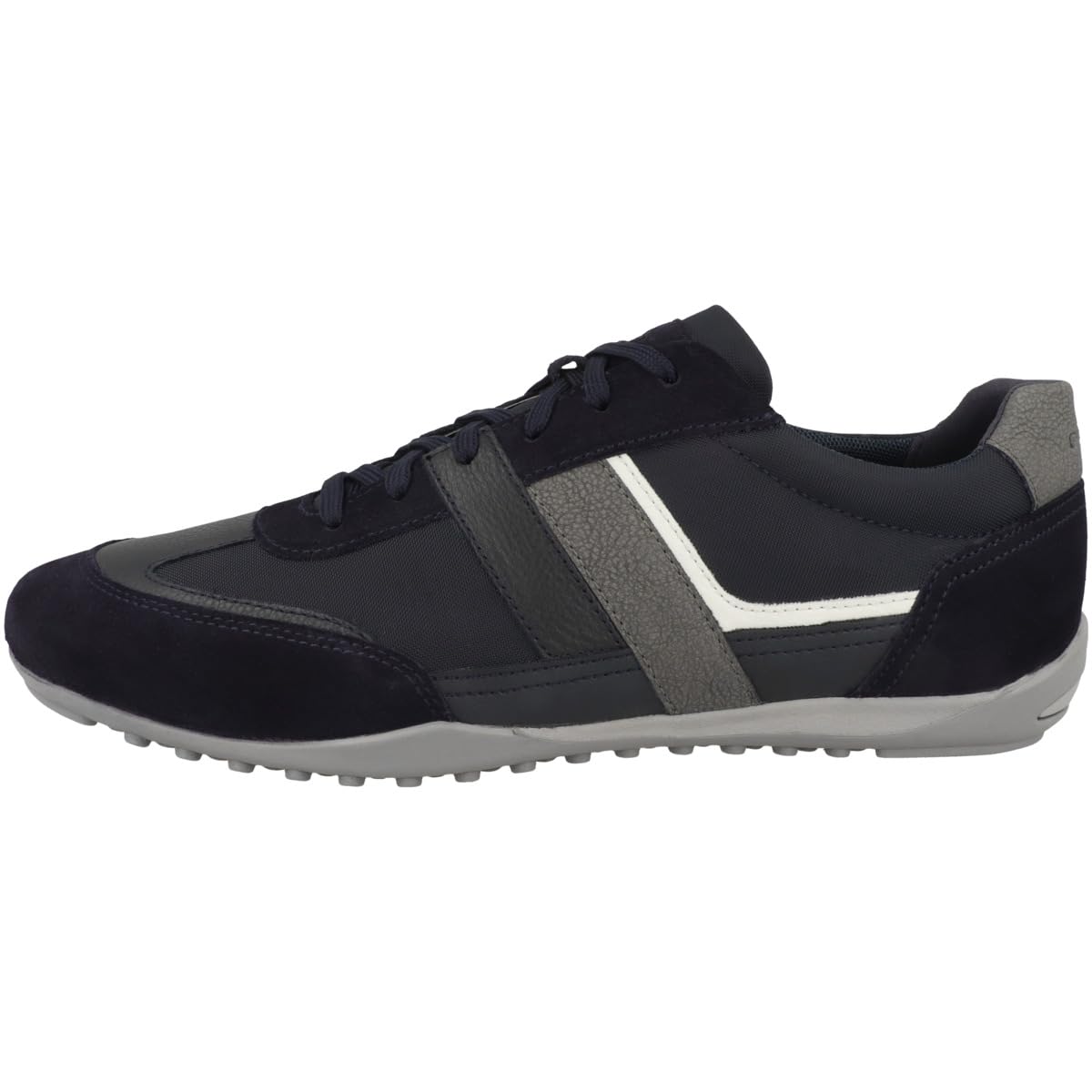 Geox Men's U Wells A Sneaker, Navy, 8 UK